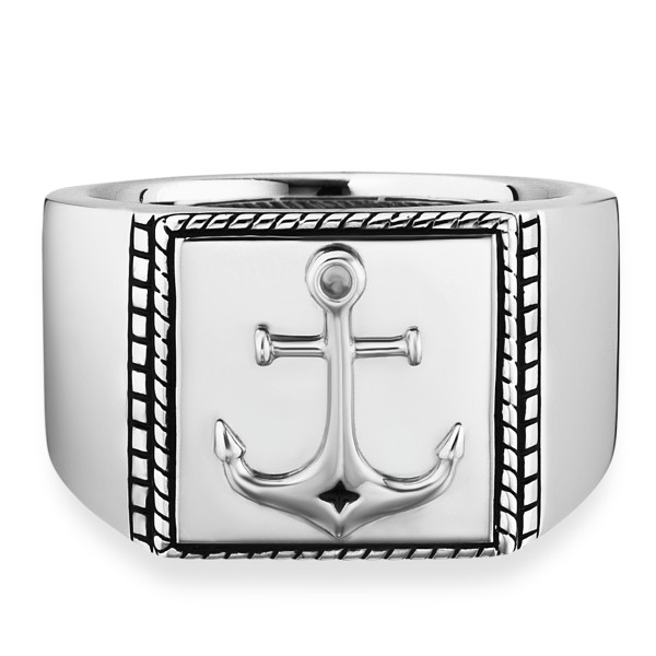 cai men Ring 925/- Sterling Silber rhodiniert