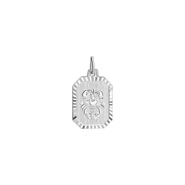 Anhänger Sternzeichen Krebs 925/- Sterling Silber rhodiniert 2,2cm