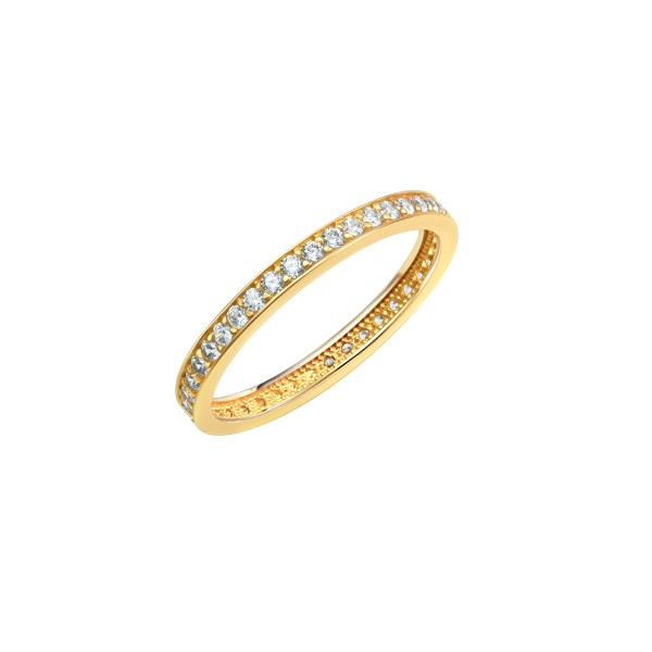 Ring 375/- Gold Zirkonia