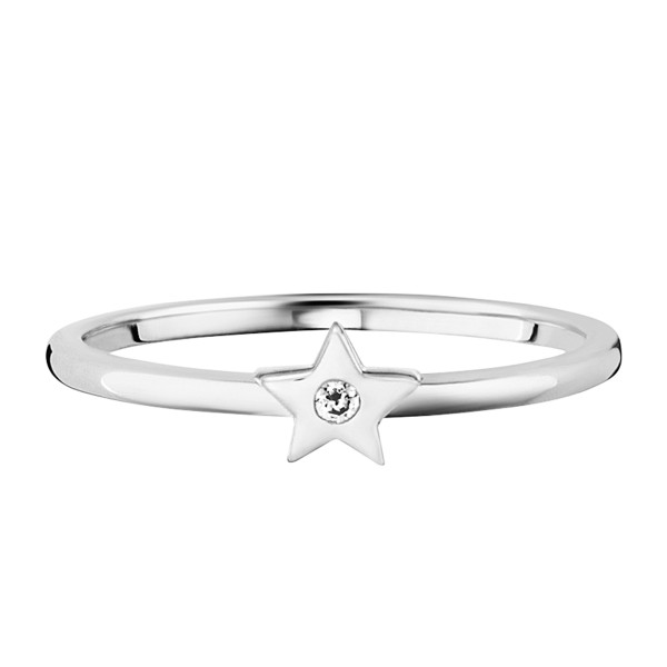 cai Ring 925/- Sterling Silber rhodiniert Zirkonia