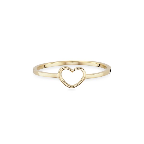 cai love Ring 925/- Sterling Silber vergoldet ohne Stein